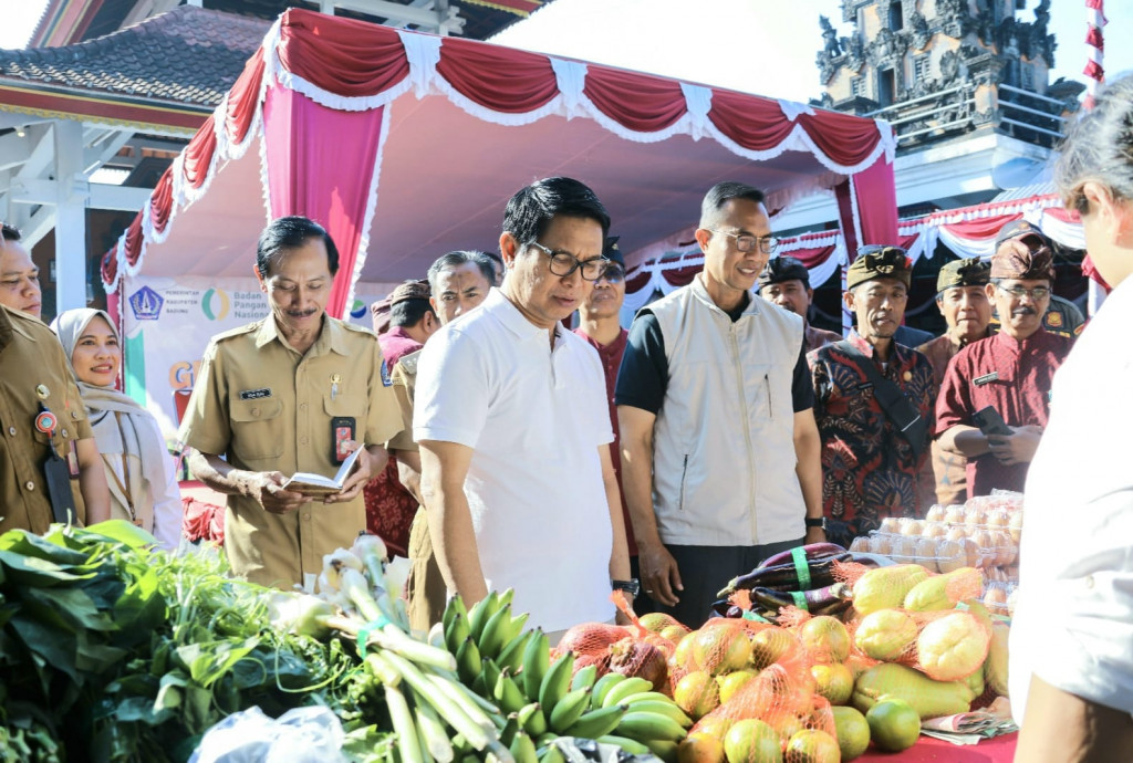 GERAKAN PANGAN MURAH (GPM) DI DESA ANGANTAKA UNTUK STABILISASI PASOKAN DAN HARGA PANGAN